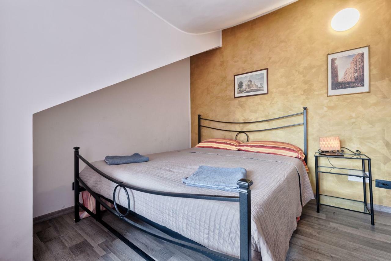 Ferienwohnung Mansarda Station Gioberti Turin Exterior foto